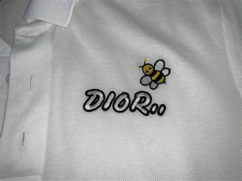 dior shirt with bumble bee